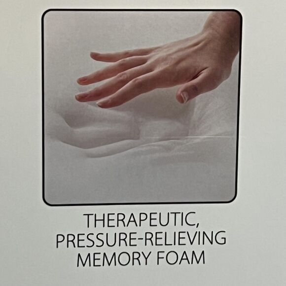 Easy Home Memory Foam Swivel Cushion 360° Rotate Seat Blue Car Chair Relief New - Picture 7 of 12